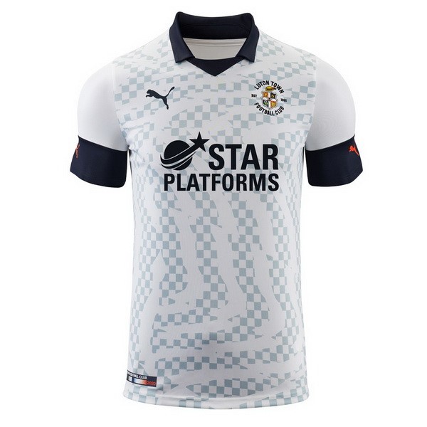 Camiseta Luton Town Replica Segunda Ropa 2019/20 Blanco